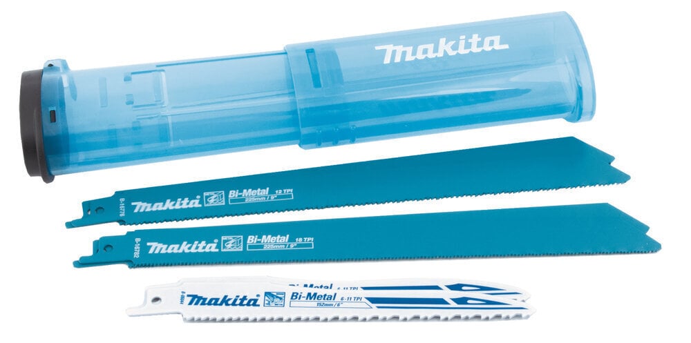 Makita B-44448 Puukkosahanteräsarja 6-osainen metallille hinta ja tiedot | Puutarhatyökalujen tarvikkeet | hobbyhall.fi