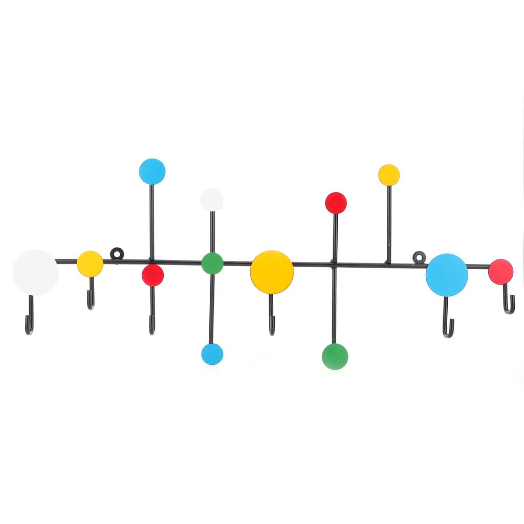 Color Dot Hook Olohuoneen oviaukon koristelu avaimenpidin seinäsäilytyskoukku kotimakuuhuoneeseen hinta ja tiedot | Sisustuspaneelit | hobbyhall.fi