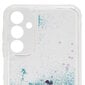 iLike Silicone Water Glitter takakansikotelo Samsung Galaxy A35 5G (A356E) (A356B) Sininen hinta ja tiedot | Puhelimen kuoret ja kotelot | hobbyhall.fi