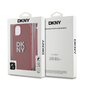 DKNY PU Nahka Pinottu Logo Ranteen Naru Takakansi iPhone 14 Punaisena hinta ja tiedot | Puhelimen kuoret ja kotelot | hobbyhall.fi