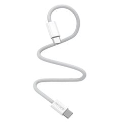 Jellico IP15 Käsinpunottu Kuitu iPhone 15 / 16 USB-C to USB-C Tietojen & Nopea PD 60W Latauskaapeli 1m Valkoinen hinta ja tiedot | Jellico Autotuotteet | hobbyhall.fi