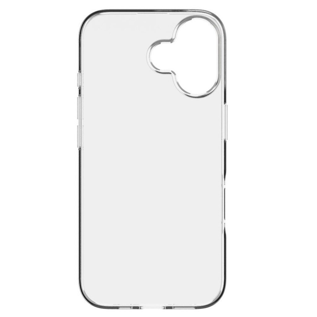 Evelatus Premium Apple iPhone 16 Clear Silicone Case 1.5mm TPU Transparent hinta ja tiedot | Puhelimen kuoret ja kotelot | hobbyhall.fi