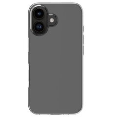 Evelatus Premium Apple iPhone 16 Plus Kirkas Silikoni Kuori 1.5mm TPU Läpinäkyvä hinta ja tiedot | Puhelimen kuoret ja kotelot | hobbyhall.fi