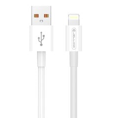 Jellico B1 Kestävä-Pehmeä iPhone & iPad Lightning to USB Data & Fast PD 20W Latauskaapeli 1m Valkoinen hinta ja tiedot | Jellico Autotuotteet | hobbyhall.fi