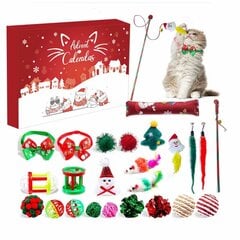 Christmas Kitten Toy Blind Box Yllätys Joulun Lemmikkilelu Lahja Joulukalenteri hinta ja tiedot | Joulukoristeet | hobbyhall.fi