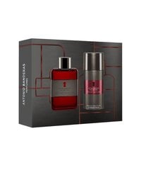 Sarja Antonio Banderas The Secret Temptation miehille: hajuvesi EDT, 100 ml + deodorantti, 150 ml hinta ja tiedot | Miesten hajuvedet | hobbyhall.fi