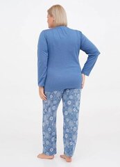 Naisten pyjamat Cotpark 30213, sininen hinta ja tiedot | Yöasut ja pyjamat | hobbyhall.fi