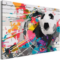 DIY kangas maalaus - Colourful Ball hinta ja tiedot | Maalaa numeroiden mukaan | hobbyhall.fi