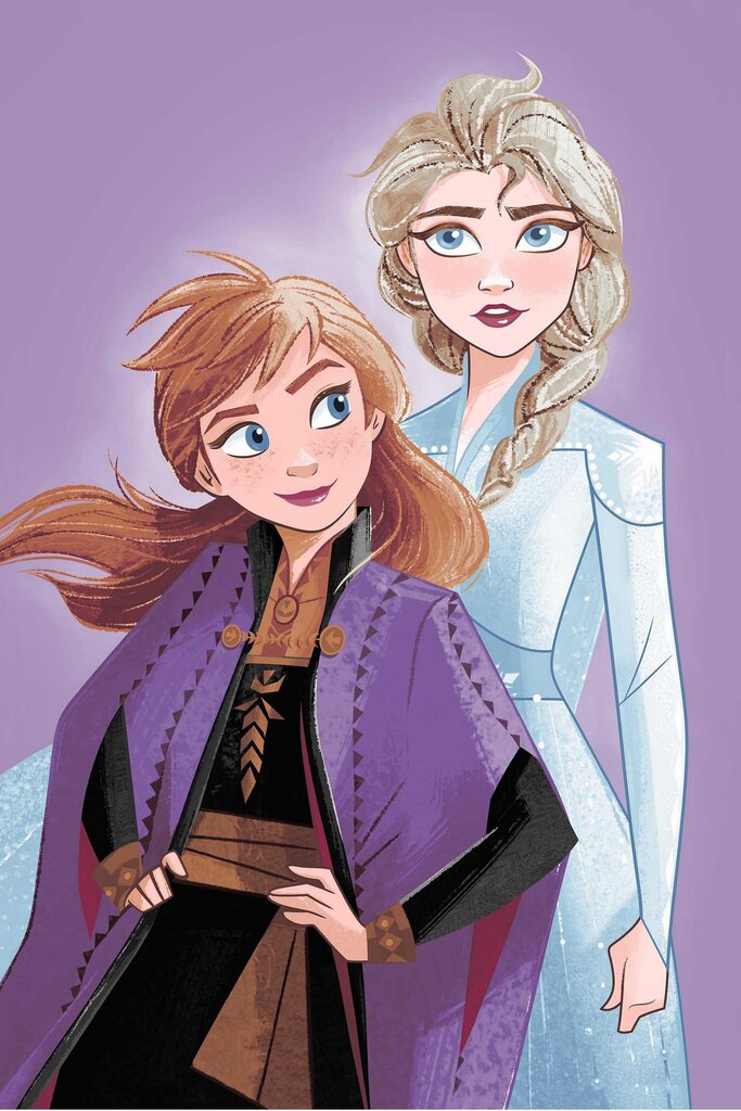 Disney peitto Frozen Purple, 100x150 cm hinta ja tiedot | Päiväpeitot ja huovat | hobbyhall.fi