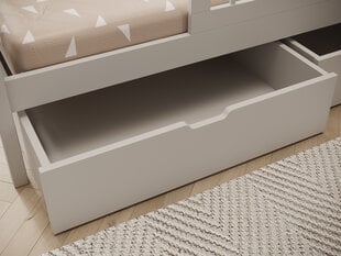 Lasten sänky ADRK Furniture Galicja, 90x200 cm, valkoinen hinta ja tiedot | Lastensängyt | hobbyhall.fi