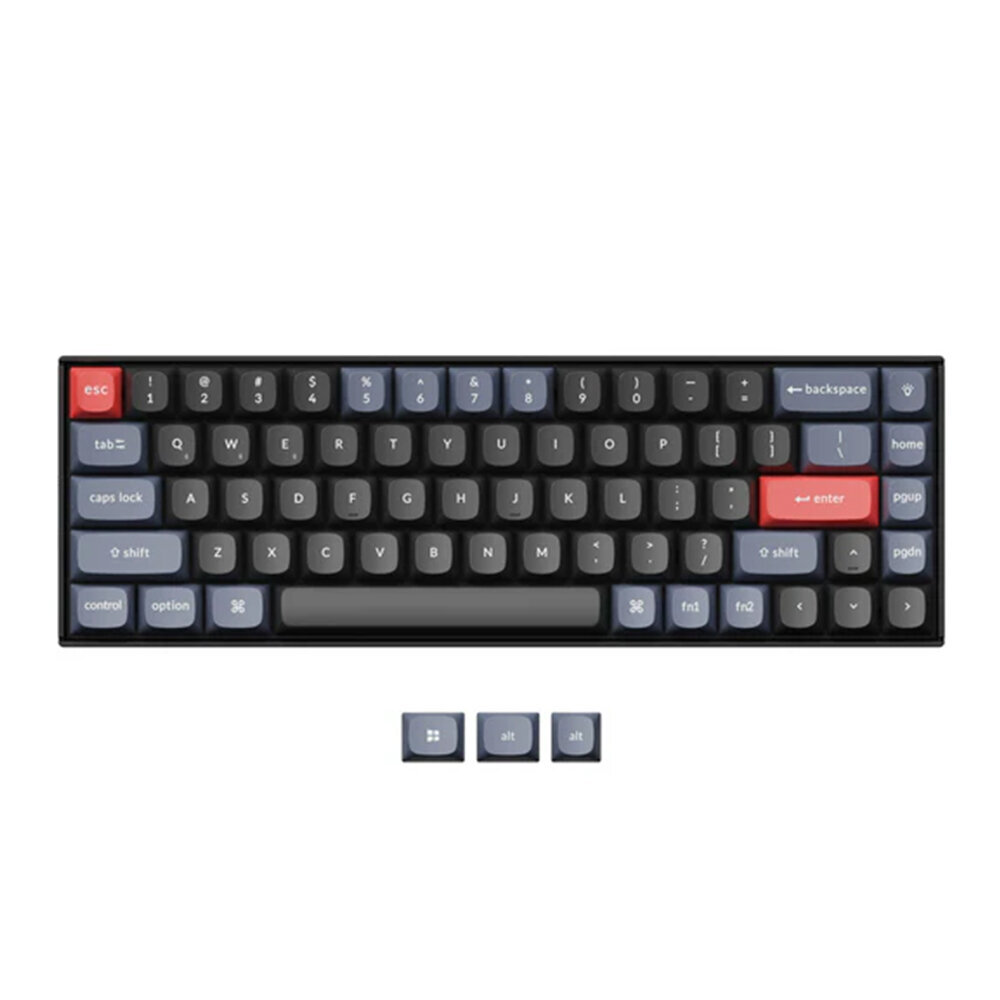 Keychron K6 Pro, Keychron K Pro Red Switch, Black, US hinta ja tiedot | Näppäimistöt | hobbyhall.fi