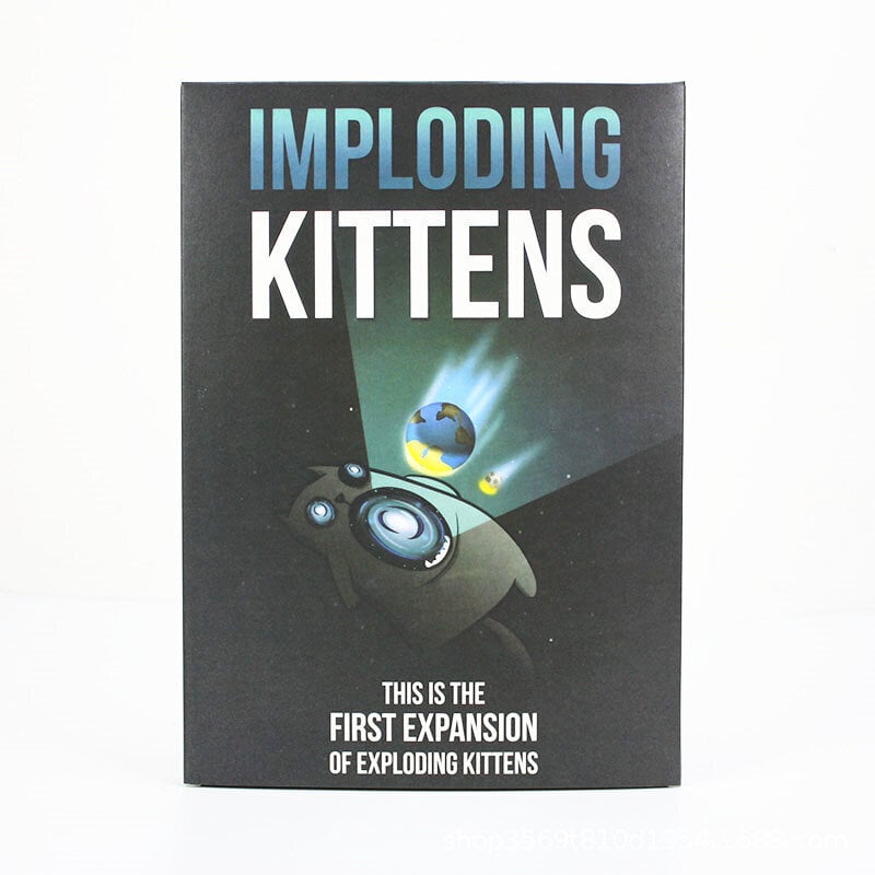 Imploding Kittens Card Game Original Edition on pakkauksessa hinta ja tiedot | Korttipelit, pokeri | hobbyhall.fi