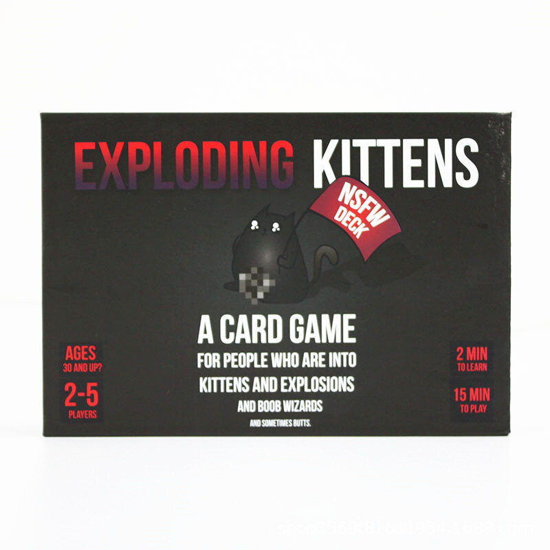 Exploding Kittens Card Game Original Edition on pakkauksessa hinta ja tiedot | Korttipelit, pokeri | hobbyhall.fi