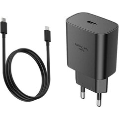 45W Euroopan USB Type-C Super Fast -laturi Euroopan matka-adapteripistoke Samsung Galaxy S24 S23 S22 S21 Ultra Plus A25 A15 A53 A52 A14 iPhonelle P... hinta ja tiedot | Paristolaturit | hobbyhall.fi