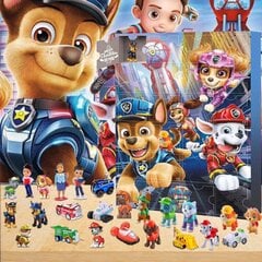 Joulun adventtikalenteri Joulun lähtölaskenta 24 päivän kalenteri Paw Patrol blind box lasten lahja hinta ja tiedot | Joulukoristeet | hobbyhall.fi