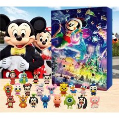 Joulun adventtikalenteri Disneyn söpö Mikin sokealaatikko Joulun lähtölaskenta 24 päivän nukkelahja hinta ja tiedot | Joulukoristeet | hobbyhall.fi