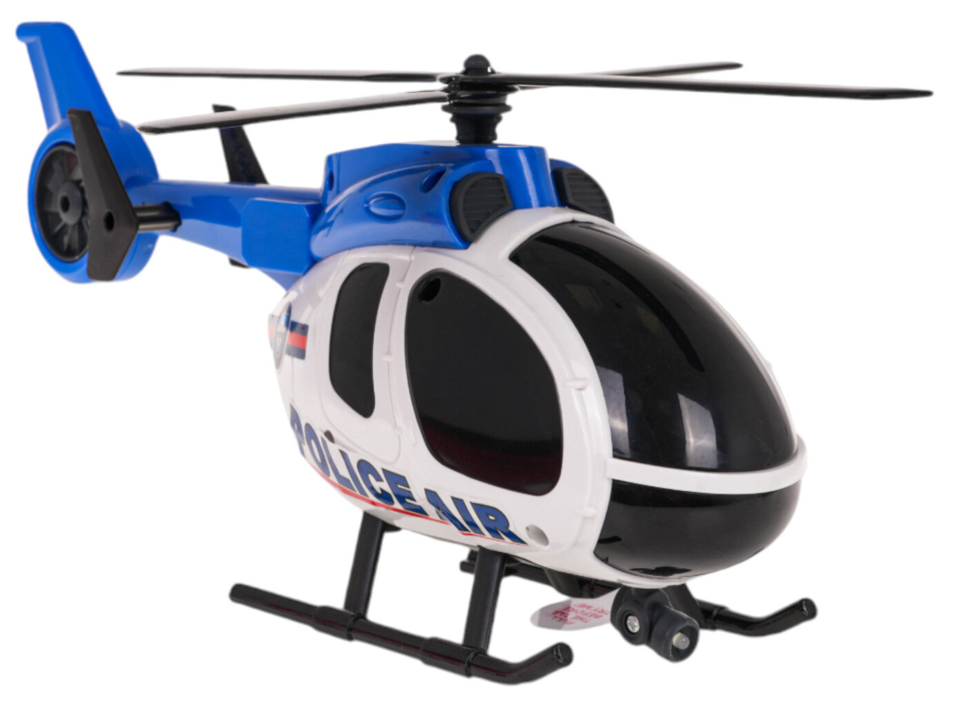 Helikopteri ja poliisiauto, sininen/valkoinen hinta ja tiedot | Poikien lelut | hobbyhall.fi