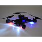 Taitettava kauko-ohjattava drone LED-valaistuksella hinta ja tiedot | Poikien lelut | hobbyhall.fi