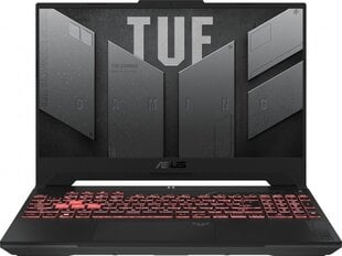 Asus TUF Gaming A15 Ryzen 9 8945HS / 16 GB / 512 GB / RTX 4070 / 144 Hz (FA507UI-LP054) hinta ja tiedot | Kannettavat tietokoneet | hobbyhall.fi