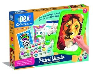 Piirustussarja Clementoni Paint Studio 18717 hinta ja tiedot | Kehittävät lelut | hobbyhall.fi