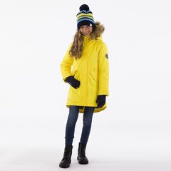 Huppa tyttöjen talviparka VIVIAN, keltainen hinta ja tiedot | Huppa Lasten vaatteet ja jalkineet | hobbyhall.fi