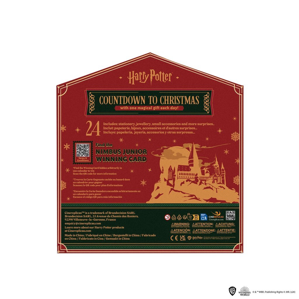 Harry Potter Deluxe joulukalenteri 2024 hinta ja tiedot | Poikien lelut | hobbyhall.fi