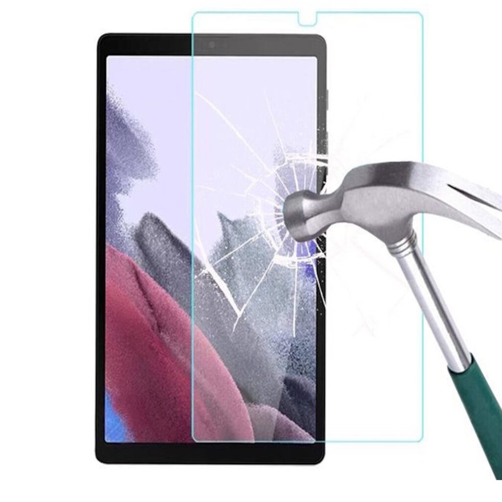 iLike 2.5D Reunus Läpinäkyvä Karkaistu Lasi Samsung Galaxy Tab A7 Lite 8.7'' (2020) T200 / T225 hinta ja tiedot | Tablettien lisätarvikkeet | hobbyhall.fi