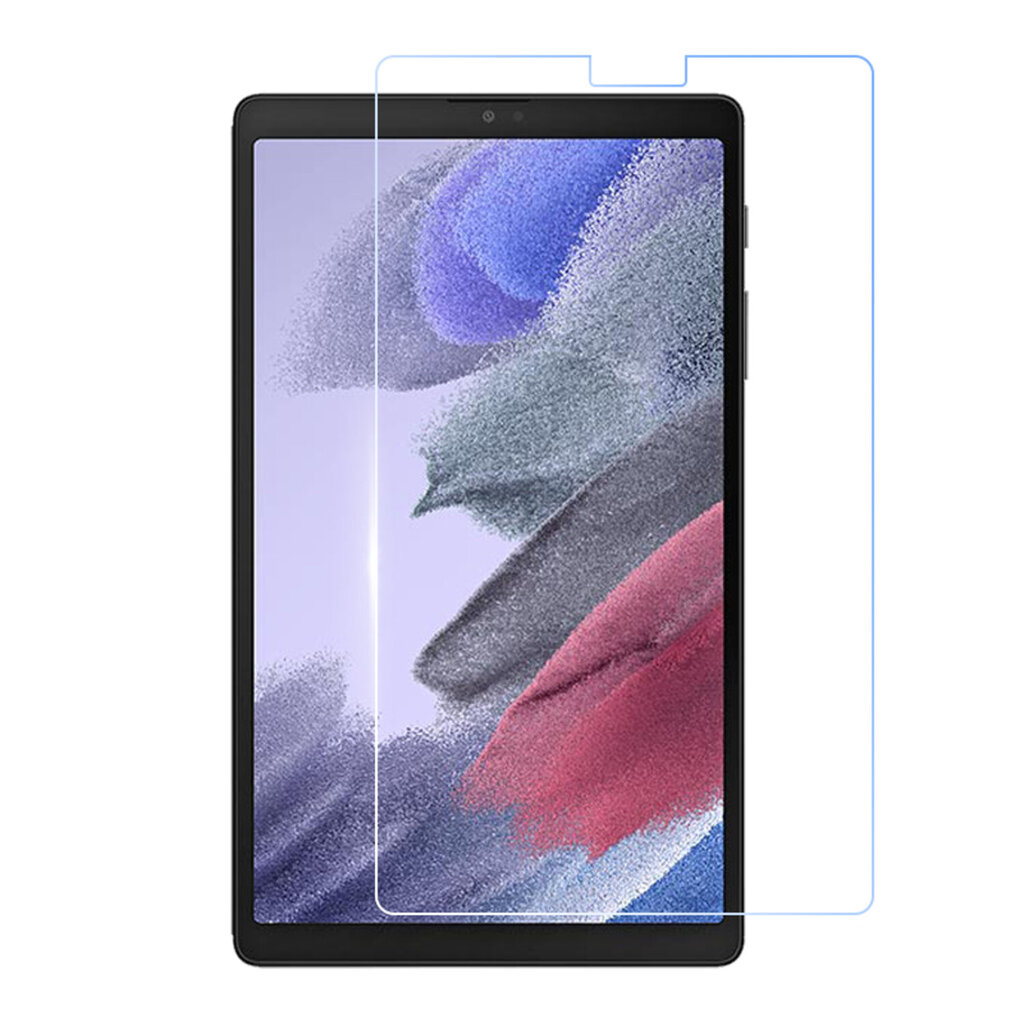 iLike 2.5D Reunus Läpinäkyvä Karkaistu Lasi Samsung Galaxy Tab A7 Lite 8.7'' (2020) T200 / T225 hinta ja tiedot | Tablettien lisätarvikkeet | hobbyhall.fi