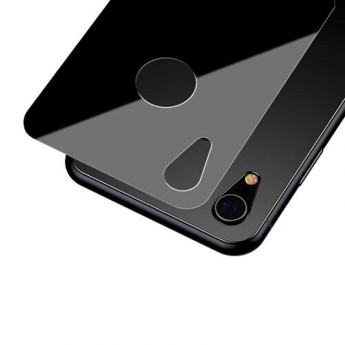 Baseus iPhone Xr 0,3 mm täysin peittävä kaareva T-lasi takasuoja musta (SGAPIPH61-BM01) hinta ja tiedot | Näytönsuojakalvot ja -lasit | hobbyhall.fi