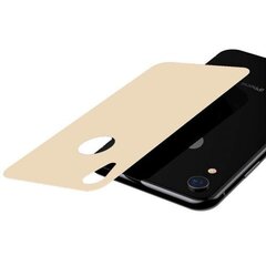 Baseus iPhone Xr 0,3 mm Täysi peittävä kaareva T-Glass takasuoja Gold (SGAPIPH61-BM0V) hinta ja tiedot | Näytönsuojakalvot ja -lasit | hobbyhall.fi