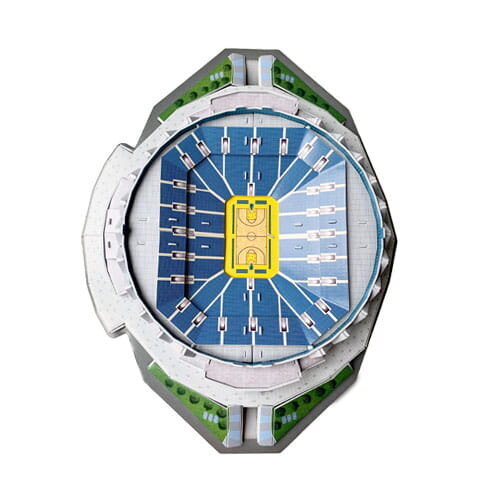 Koripallostadion - 3D ORACLE ARENA - 73 palan 3D-palapeli hinta ja tiedot | Palapelit | hobbyhall.fi