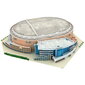 Koripallostadion - Chesapeake Energy Arena - 3D-palapeli 48 palaa hinta ja tiedot | Palapelit | hobbyhall.fi