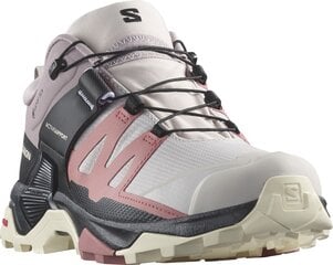 Naisten vaelluskengät SALOMON X ULTRA 4 GTX W, pinkki hinta ja tiedot | Naisten saappaat | hobbyhall.fi