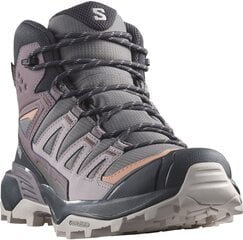 Naisten vaelluskengät SALOMON X ULTRA 360 MID GTX W, violetti hinta ja tiedot | Naisten saappaat | hobbyhall.fi