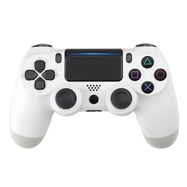 Dualshock 4 langaton ohjain yhteensopiva Playstation 4 - Glacier White hinta ja tiedot | Pelikonsolit | hobbyhall.fi