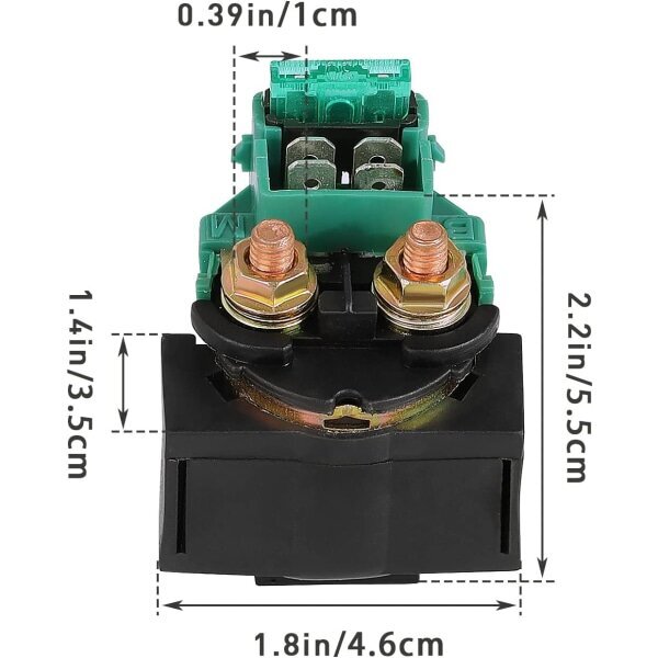 Solenoid Käynnistinrele TGB 325 425 500 525 550 Blade Quad ATV hinta ja tiedot | Moottoripyörien lisätarvikkeet | hobbyhall.fi