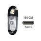 Alkuperäinen Samsung Extra Long 1,5 m, EP-DG700CWE USB-C kaapeli musta Black hinta ja tiedot | Paristolaturit | hobbyhall.fi