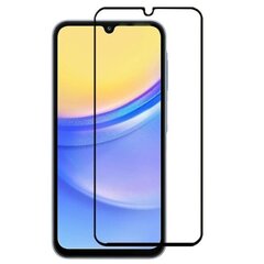 2-KPL SKALO Samsung A15 5G Koko Näytön Panssarilasi - Musta Black hinta ja tiedot | Puhelimen lisätarvikkeet | hobbyhall.fi