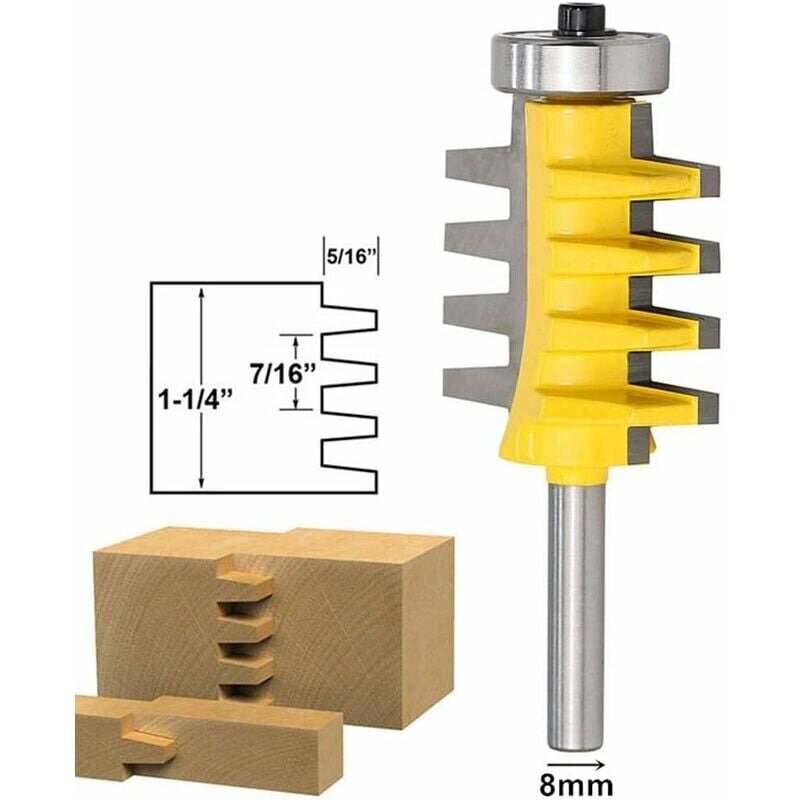 8 mm:n varsikiskon sormella käännettävä saumajyrsinterä liimakartio tenon-jyrsimet puusepän työkaluihin hinta ja tiedot | Työkalupakit ja muu työkalujen säilytys | hobbyhall.fi