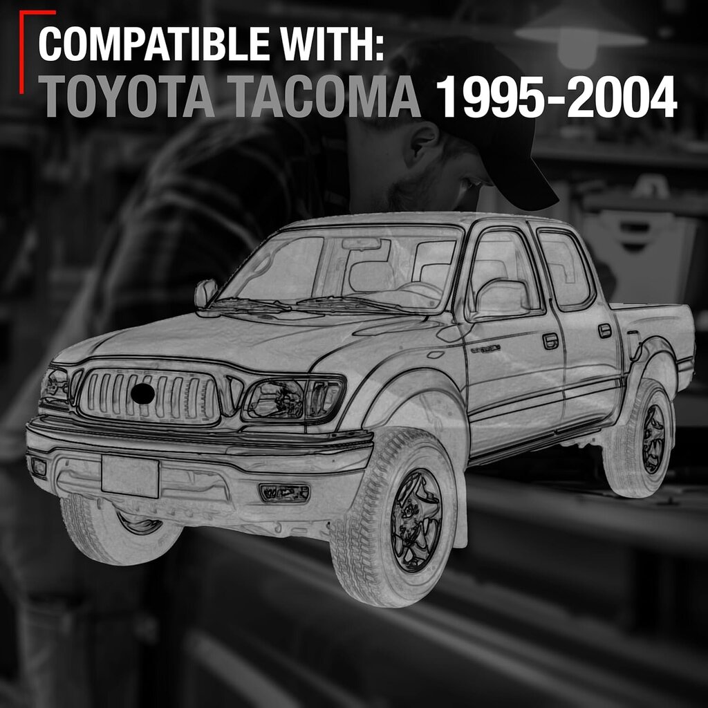 Yhdistä vasemman ja oikean etuoven ulkooven kahvat avaimenreiällä | Vaihto Toyota Tacomaan 1995-2004 # 69220-35020, 69210-35020 hinta ja tiedot | Sähköiset lisätarvikkeet | hobbyhall.fi