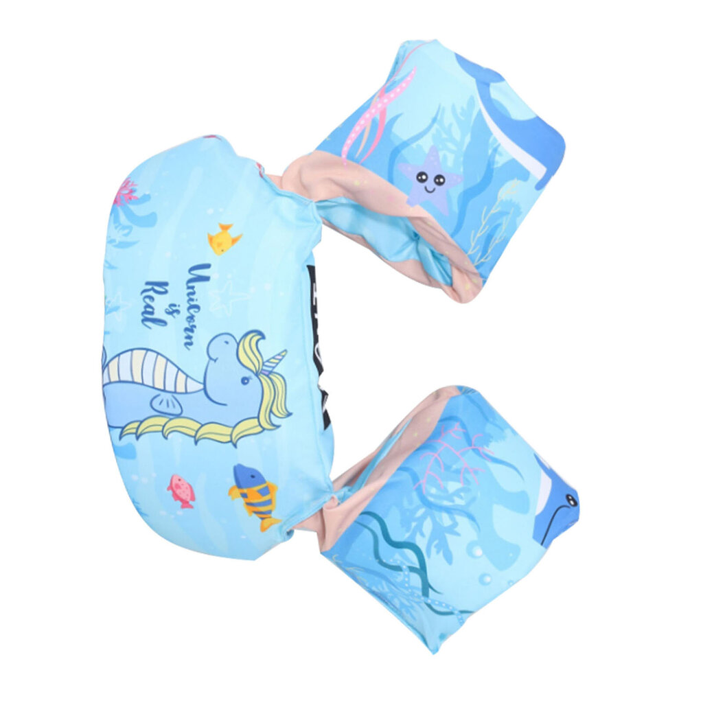 Kids Swim Float Polyesteri ja EPE Foam söpöllä eläinkuviolla taaperoiden uimapelastusliivit Pool Sky Blue Seahorse hinta ja tiedot | Vuorikiipeilyvarusteet | hobbyhall.fi