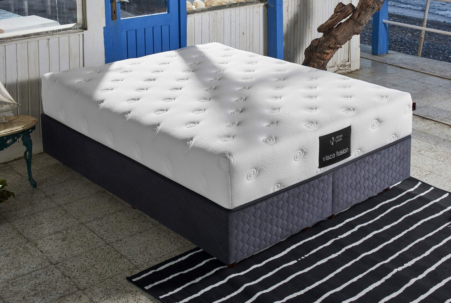 Patja Visco Fusion 140x190 cm Double Size Memory Foam and Pocket Spring Luxury Soft Mattress hinta ja tiedot | Patjat | hobbyhall.fi