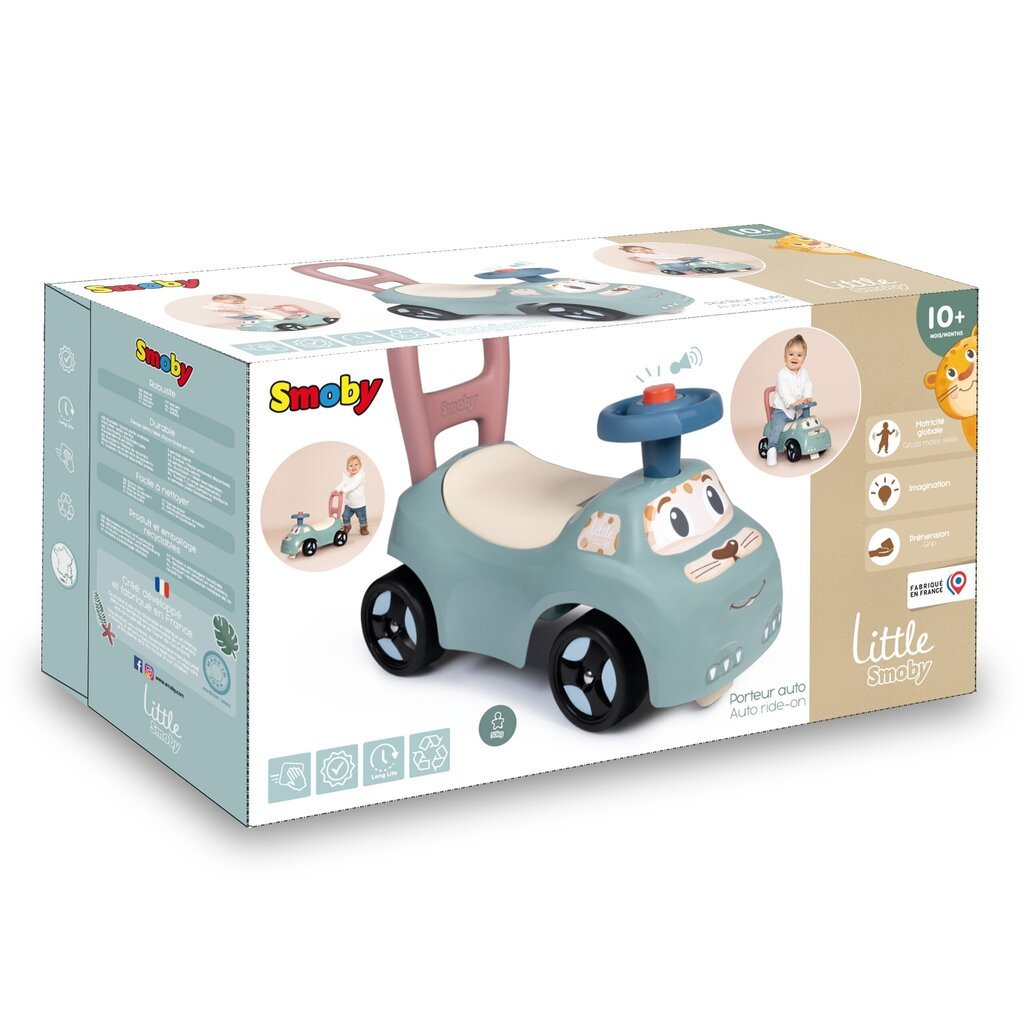 Smoby Little Smoby Auto Ride-On -ajettava auto hinta ja tiedot | Vauvan lelut | hobbyhall.fi