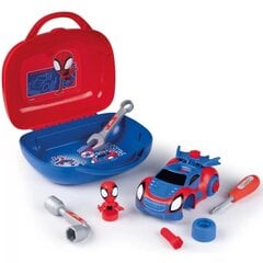 Lagaminas työkaluille Smoby Disney Marvel Spidey 7600360905, 5 osaa hinta ja tiedot | Poikien lelut | hobbyhall.fi