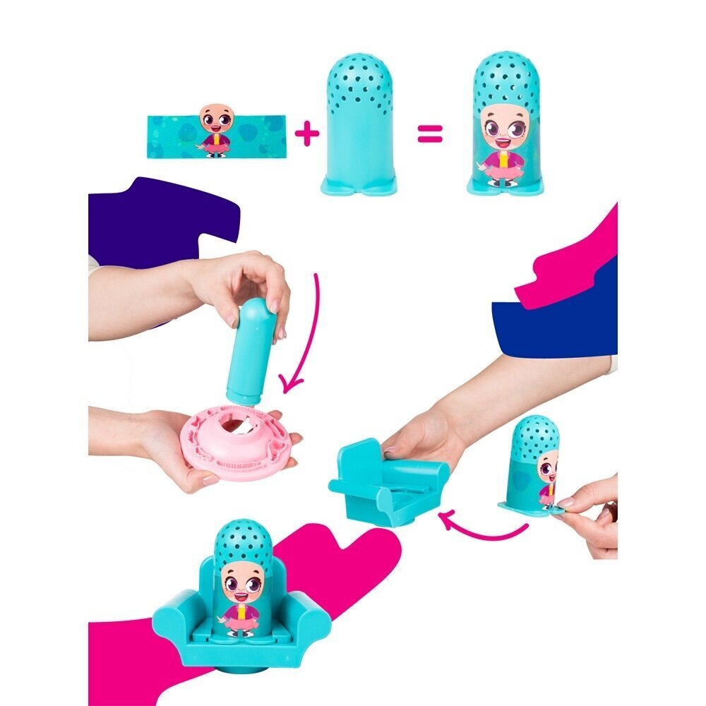 Muovailuvaha setti Genio Kids Hairdresser hinta ja tiedot | Kehittävät lelut | hobbyhall.fi