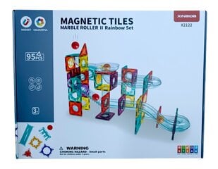 Magneettinen rakennussetti, 95 kpl hinta ja tiedot | LEGOT ja rakennuslelut | hobbyhall.fi