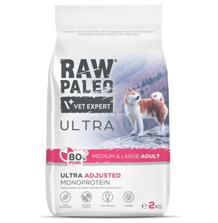 Raw Paleo Ultra sianlihalla, 2 kg hinta ja tiedot | Koiran kuivaruoka | hobbyhall.fi