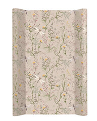 Vauvan hoitoalusta KikkaBoo Secret Garden Beige, 50x70 cm hinta ja tiedot | Vauvan hoitoalustat ja tekstiilit | hobbyhall.fi