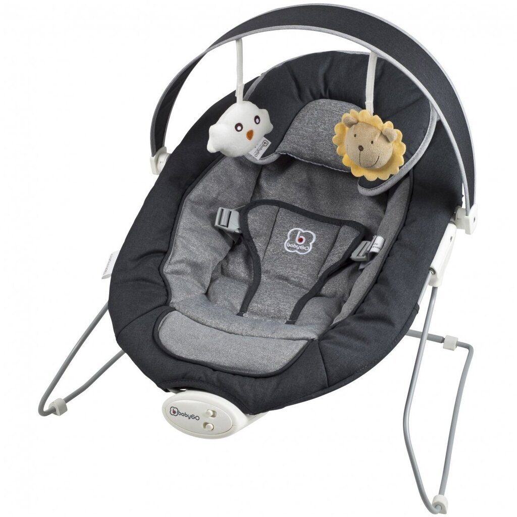 Sitteri BabyGo Cozy, antrasiitti hinta ja tiedot | Sitterit | hobbyhall.fi