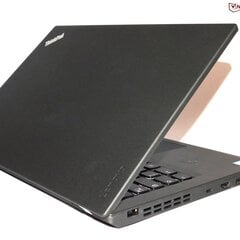 Lenovo ThinkPad X270; Intel® Core™Core i5-7200U (2C/4T, 2,5–3,1 GHz, 3 Mt)|8 Gt RAM-muistia DDR4|256 Gt SSD|12,5